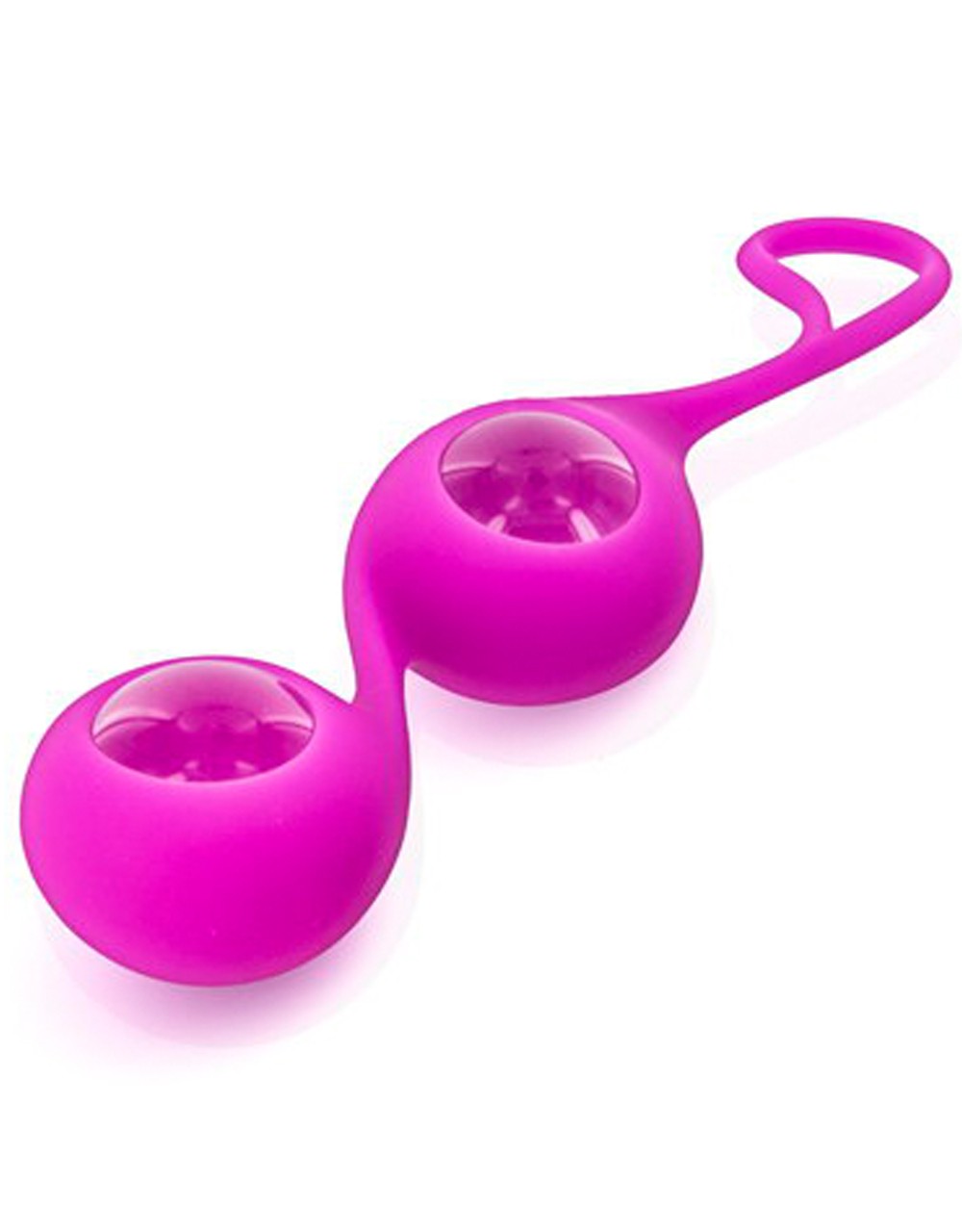 Boules de Geisha rose verre et silicone — Glamy, sélection SENVÉLYA