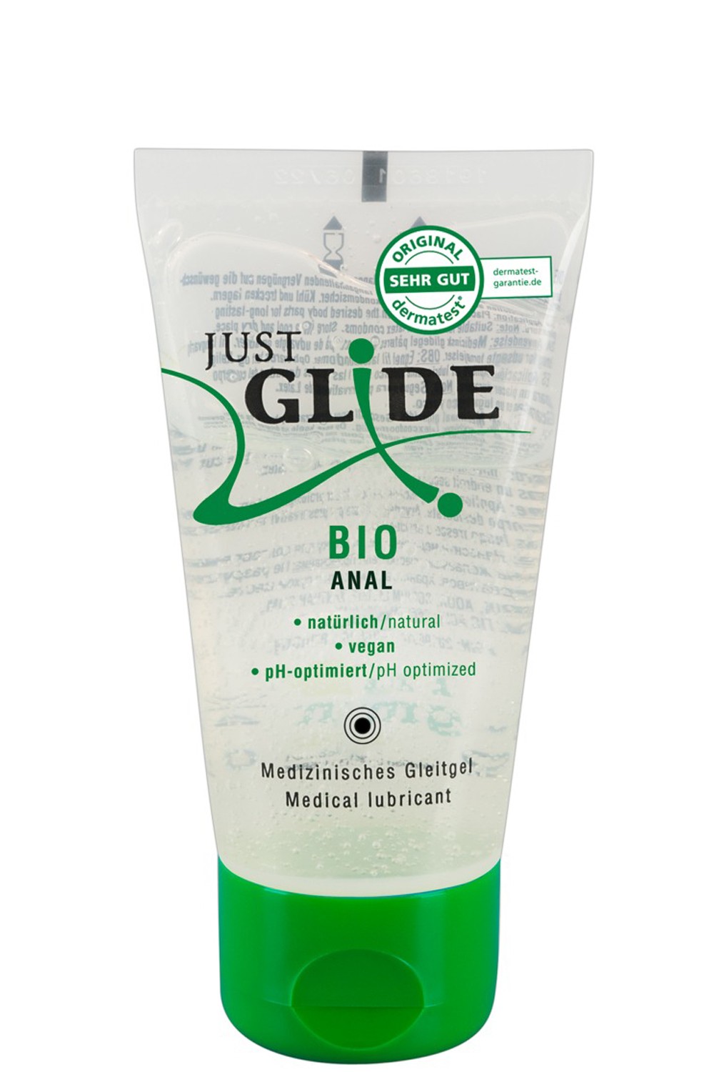 Lubrifiant anal bio 50ml tube écologique — Just Glide & Play, sélection SENVÉLYA