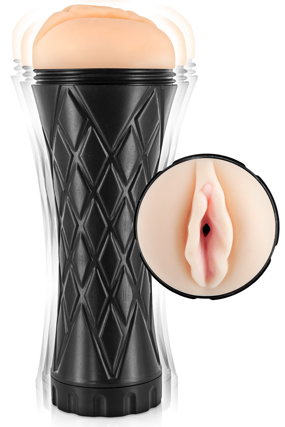 Masturbateur réaliste vagin vibrant 7 vitesses — Real Body, sélection SENVÉLYA