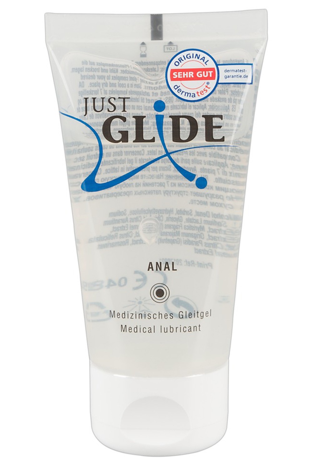 Lubrifiant anal végétalien 50ml — Just Glide & Play, sélection SENVÉLYA