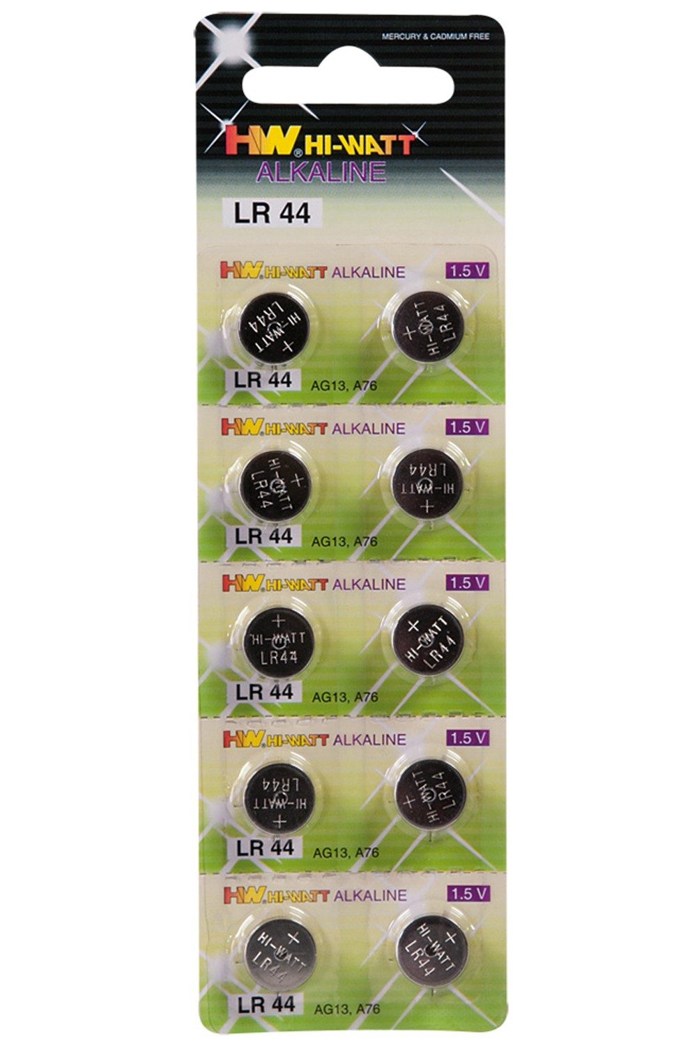 Boîte de 10 piles LR44 — ORION, sélection SENVÉLYA
