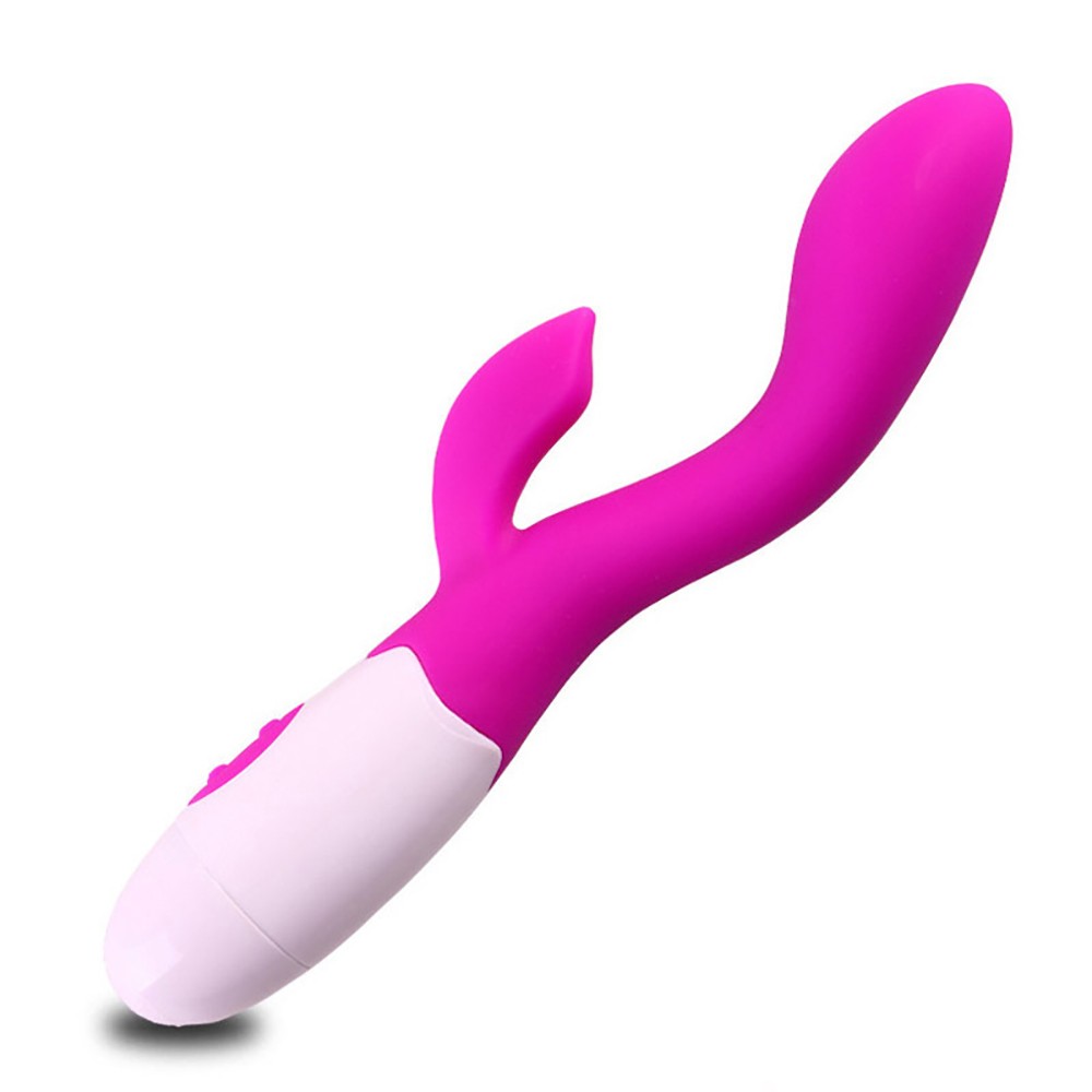 Vibromasseur Rabbit Rose 30 modes de vibrations — Plaisir Emoi, sélection SENVÉLYA