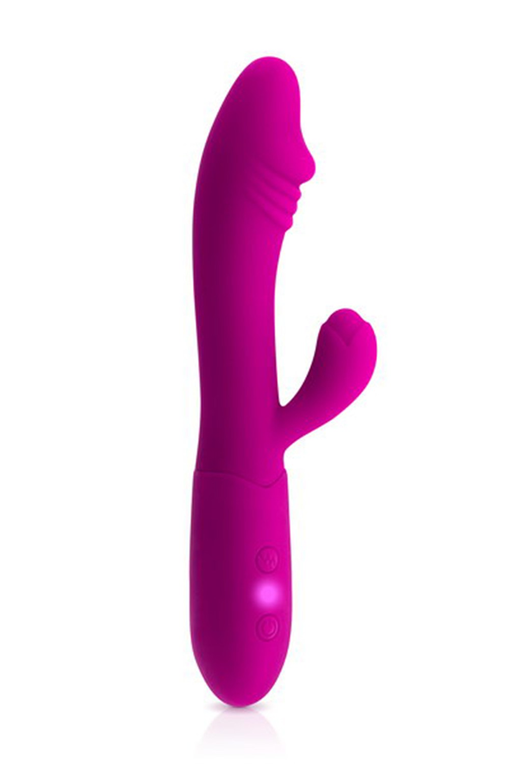 Vibromasseur rabbit Becca rose USB avec gland stimulant 10 programmes — Yoba, sélection SENVÉLYA
