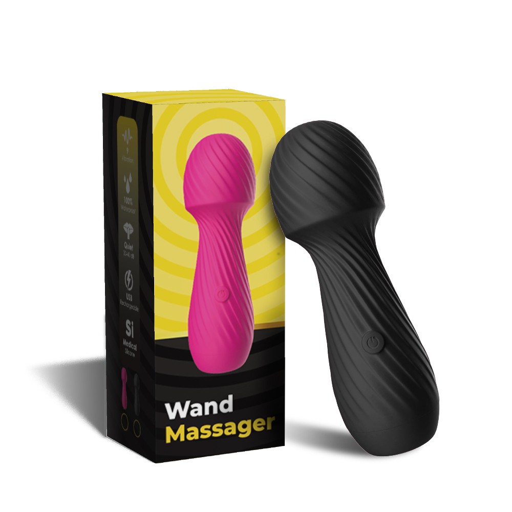 Vibromasseur Wand Massage Noir puissant – USK-W03BLK — Plaisir Emoi, sélection SENVÉLYA