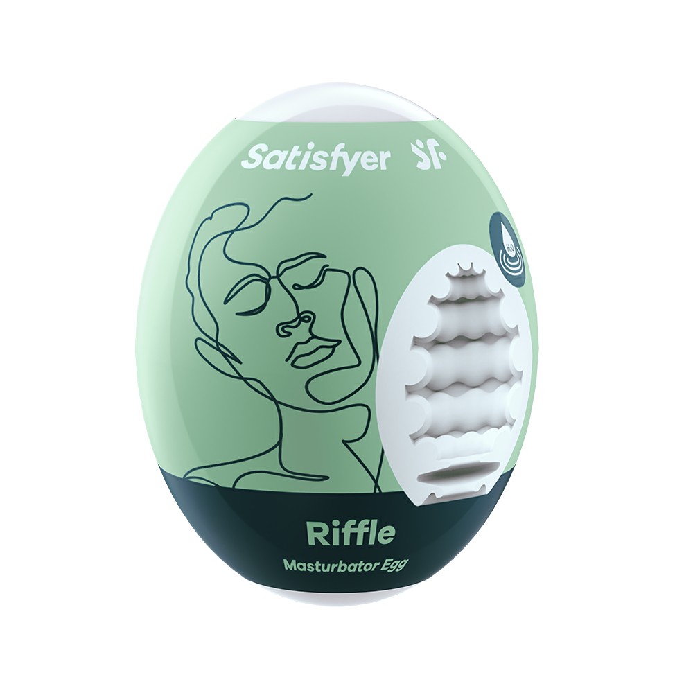 Oeuf masturbateur flexible Riffle Satisfyer — Satisfyer, sélection SENVÉLYA