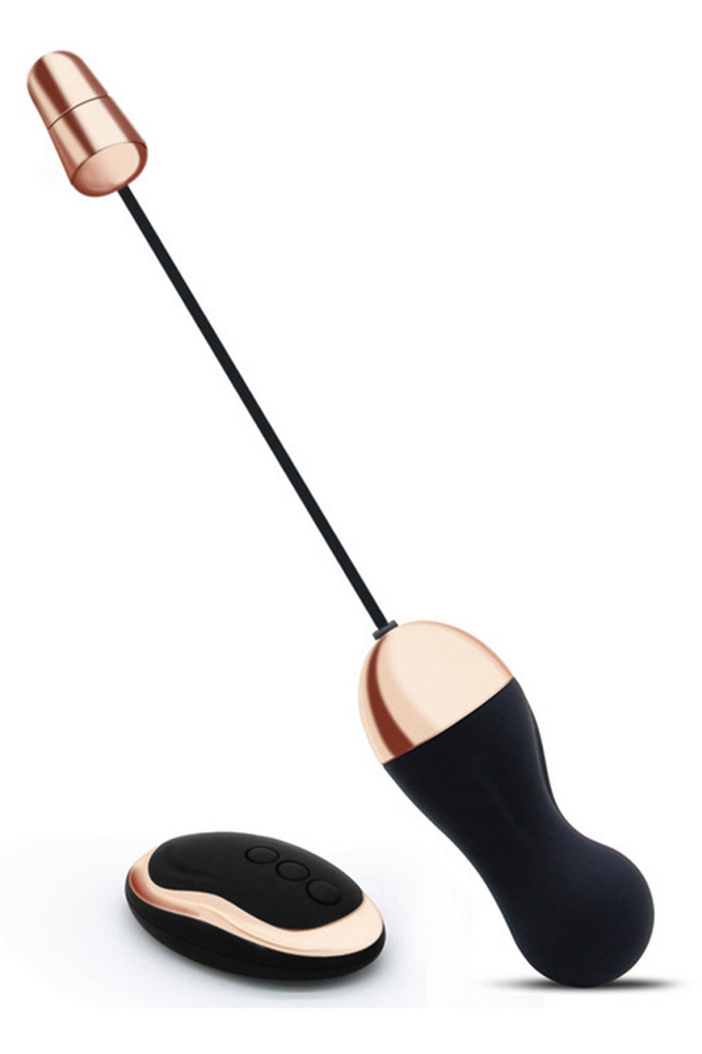 Oeuf vibrant noir 10 vitesses USB — Plaisir Emoi, sélection SENVÉLYA