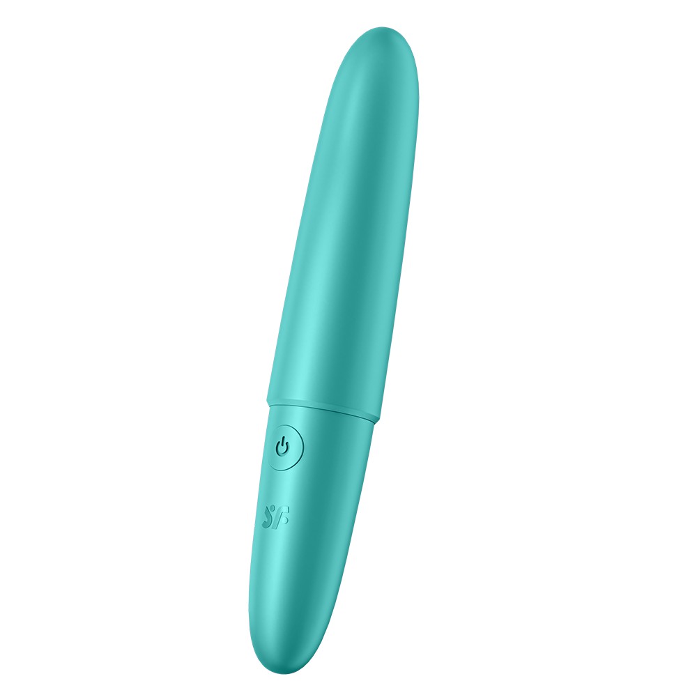 Vibromasseur turquoise USB Ultra Power Bullet 6 Satisfyer — Satisfyer, sélection SENVÉLYA