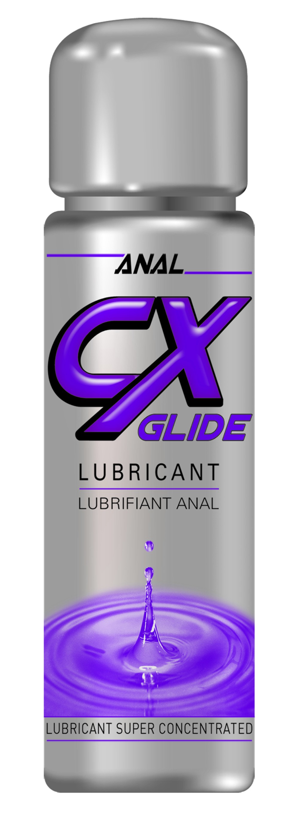 Lubrifiant anal à base d'eau 100 ML CX GLIDE — CX GLIDE, sélection SENVÉLYA