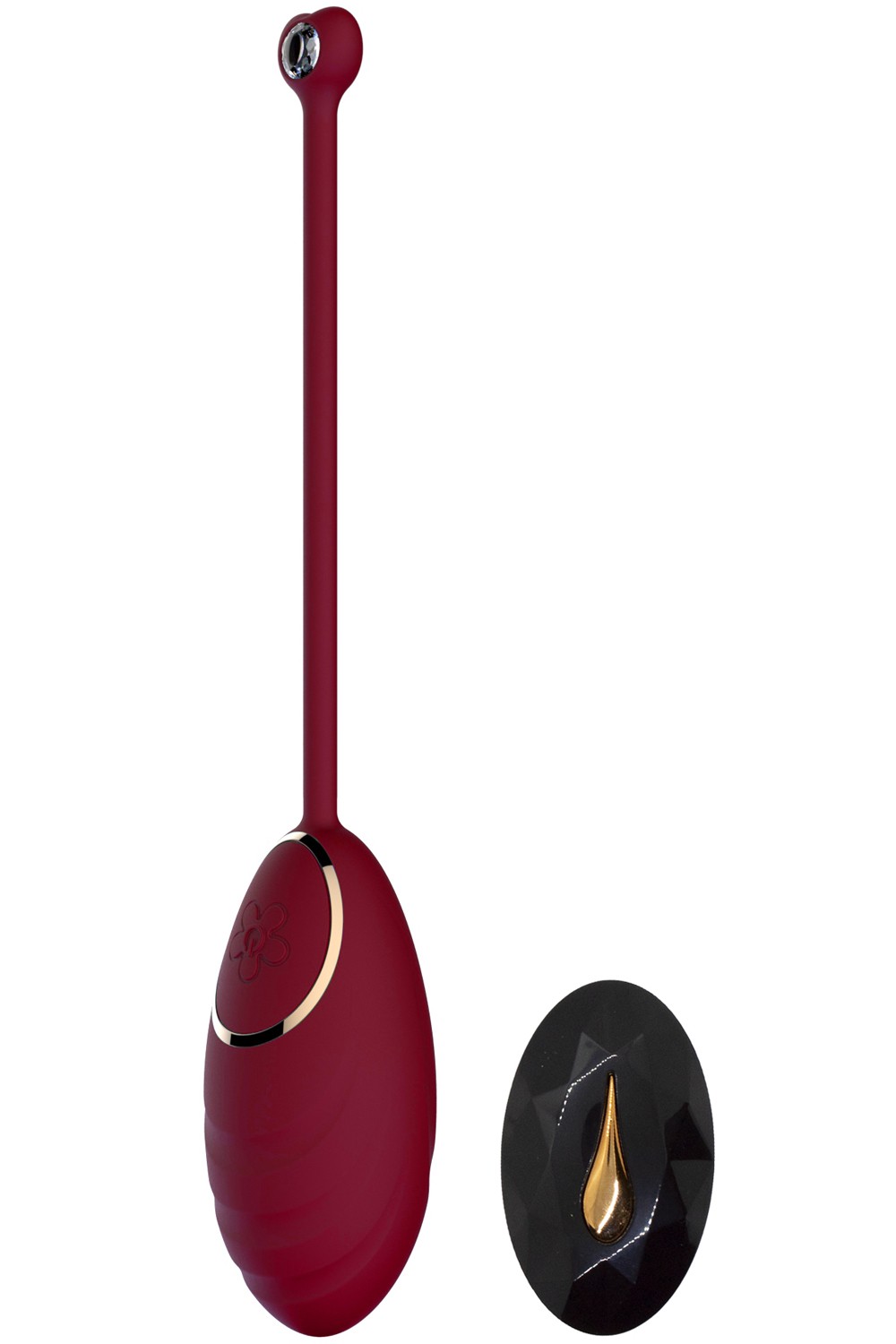 Œuf vibrant rouge avec télécommande USB — Plaisir Emoi, sélection SENVÉLYA