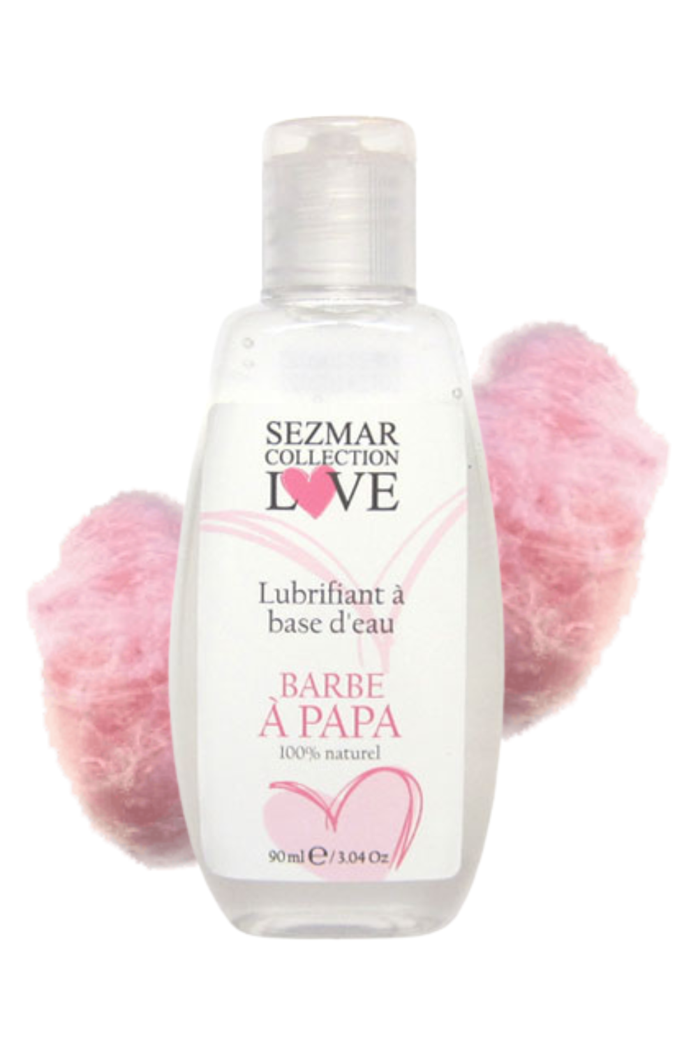 Lubrifiant à base d'eau 100% naturel Barbe à Papa 90 ml — Sezmar, sélection SENVÉLYA