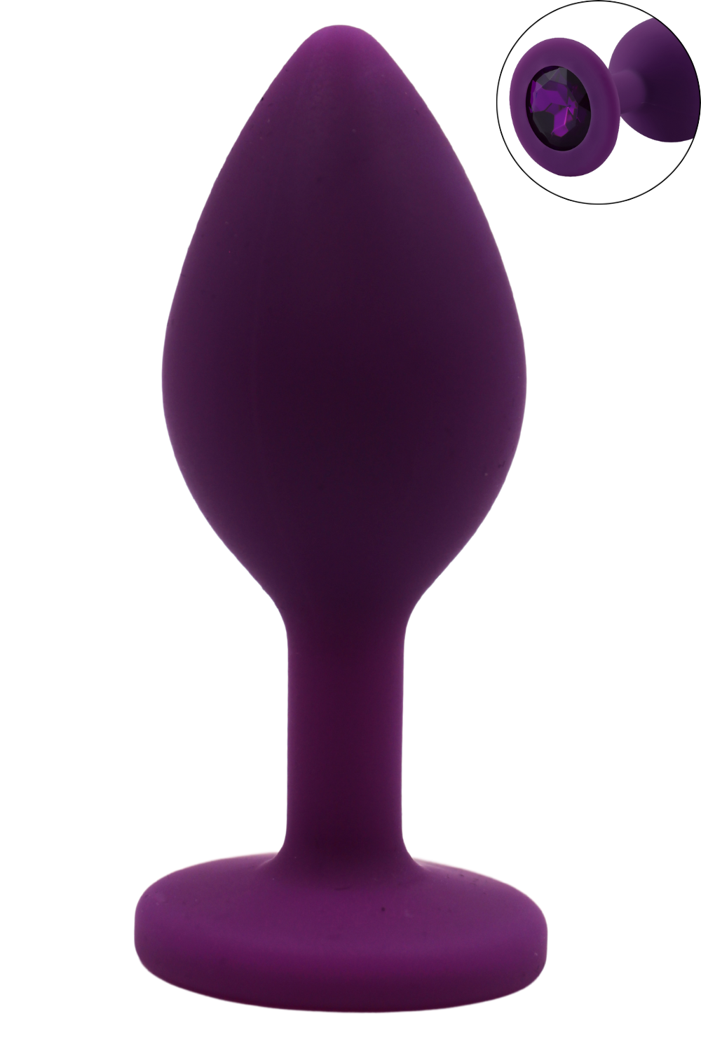Plug bijou violet Small PURPY — Coeur Ardent, sélection SENVÉLYA