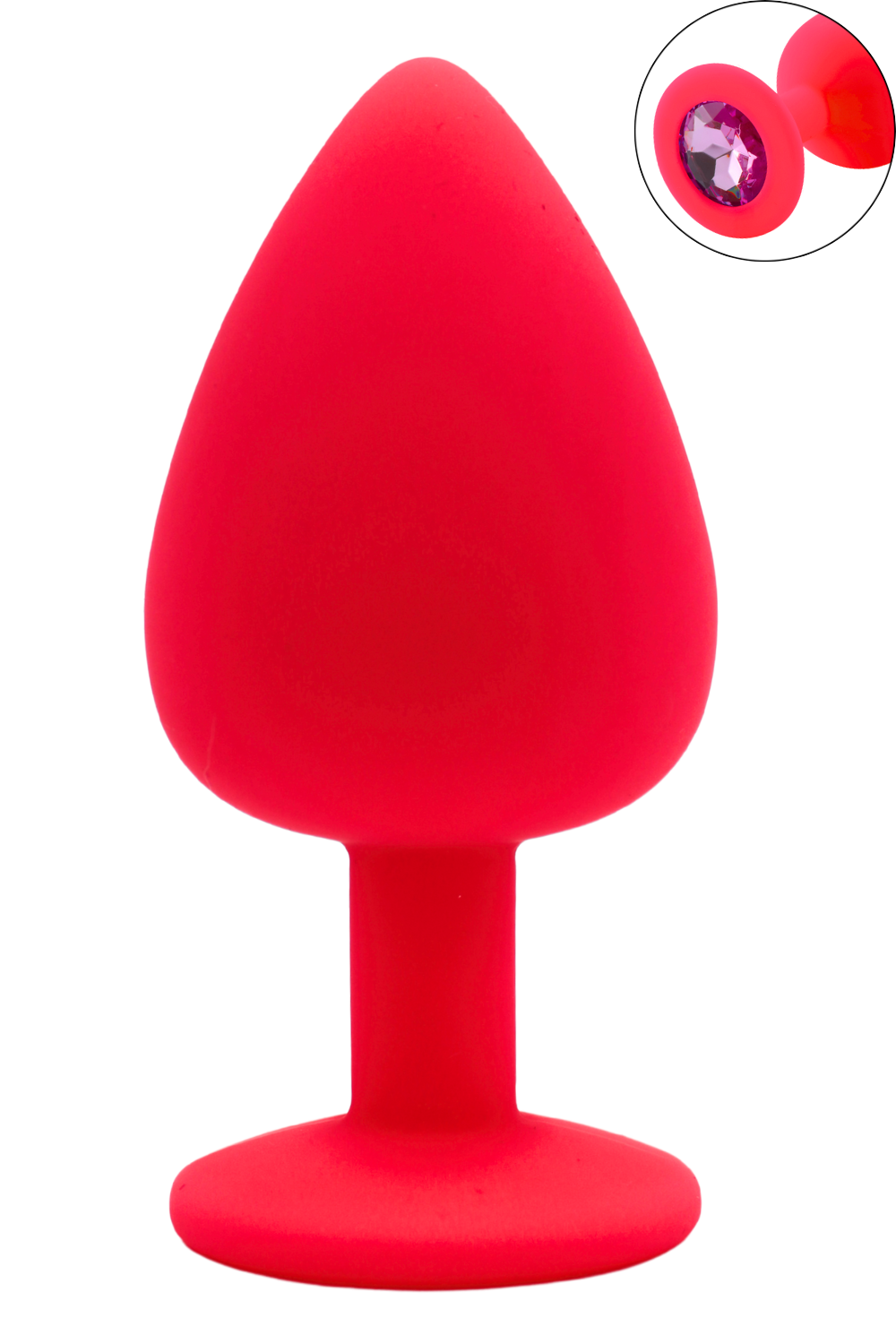 Plug bijou rose Large PINKY — Coeur Ardent, sélection SENVÉLYA