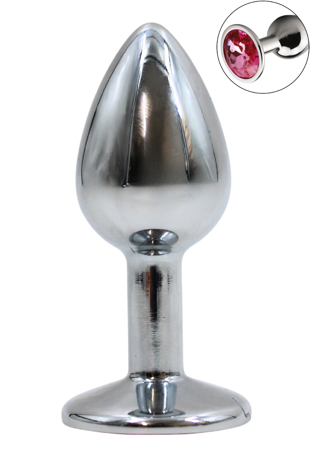 Plug bijou en aluminium bijou rose Small HELIRA — Coeur Ardent, sélection SENVÉLYA