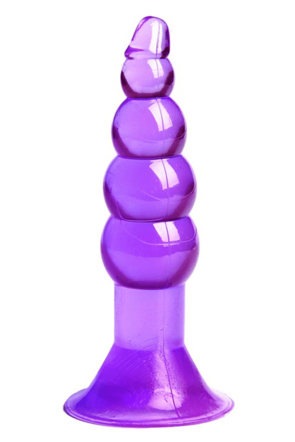 Plug Anal Ventouse Boules Jelly 11 cm Pocket Pleasure 1 dosette lubrifiant — Pocket Pleasure, sélection SENVÉLYA