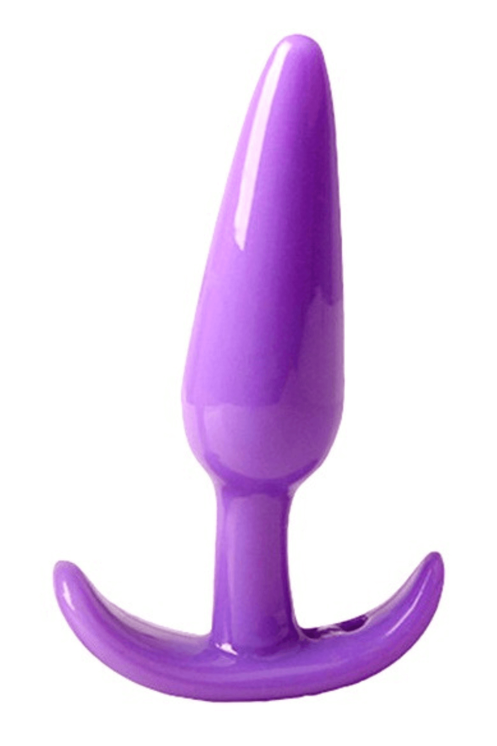 Plug anal violet souple base évasée Pocket Pleasure + 1 dosette de lubrifiant — Pocket Pleasure, sélection SENVÉLYA