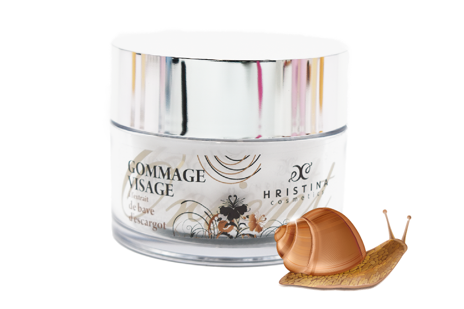 Gommage visage à base de bave d'escargot - 100ml 100% naturel — Hristina, sélection SENVÉLYA