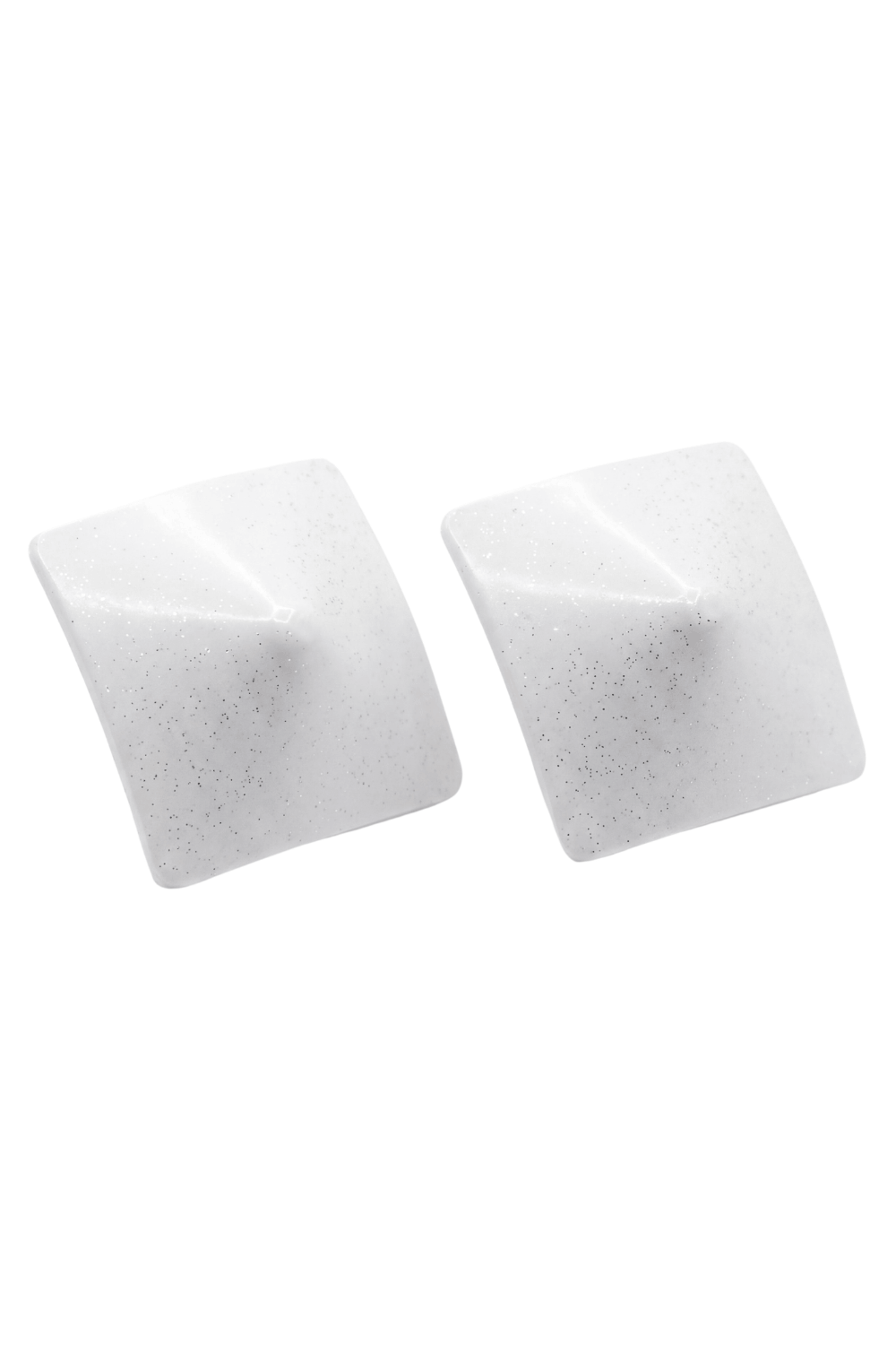 Nipple Métal blanc Cache tétons carré — Be Lily Accessories, sélection SENVÉLYA