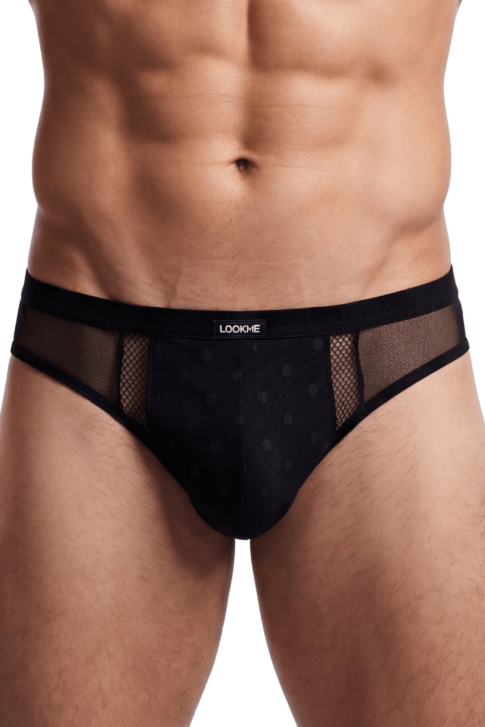 String noir semi opaque — Look Me, sélection SENVÉLYA