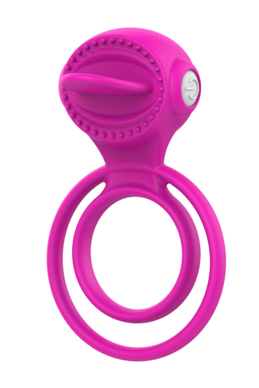 Anneau vibrant 1 seul mode de vibration très extensible rose Pocket Pleasure + 1 dosette de lubrifiant — Pocket Pleasure, sélection SENVÉLYA
