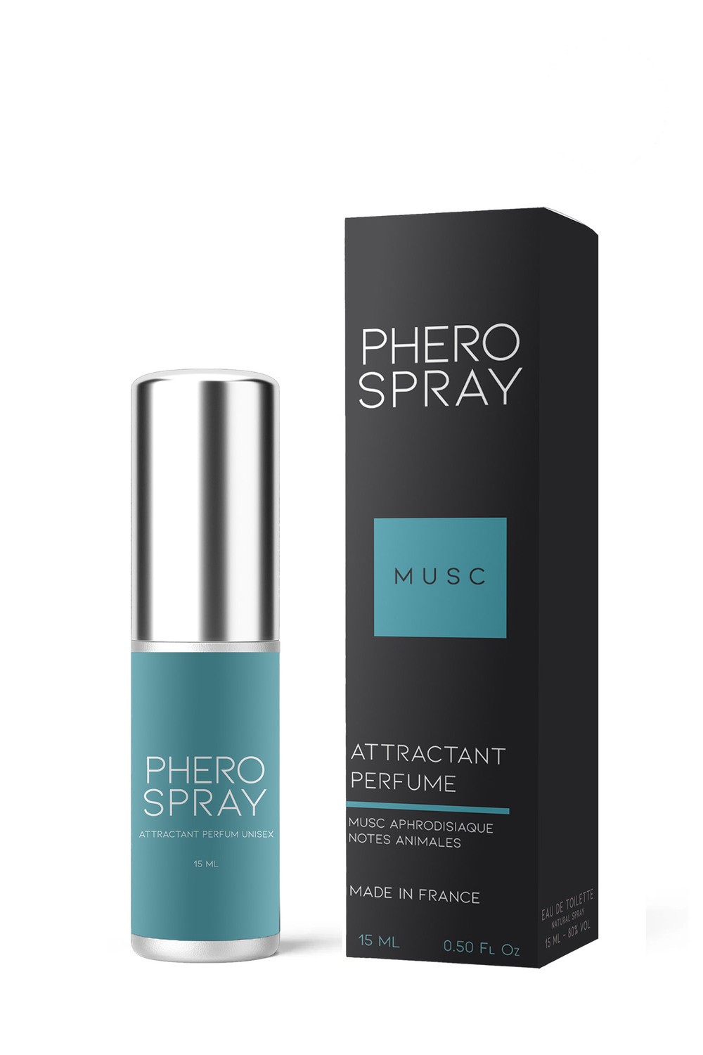 PHERO SPRAY Eau de Toilette de Séduction Mixte 15 ml - RUF — RUF, sélection SENVÉLYA