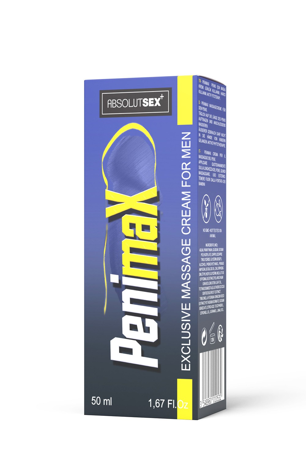 PENIMAX Crème de Développement pour Homme 75 ml - RUF — RUF, sélection SENVÉLYA