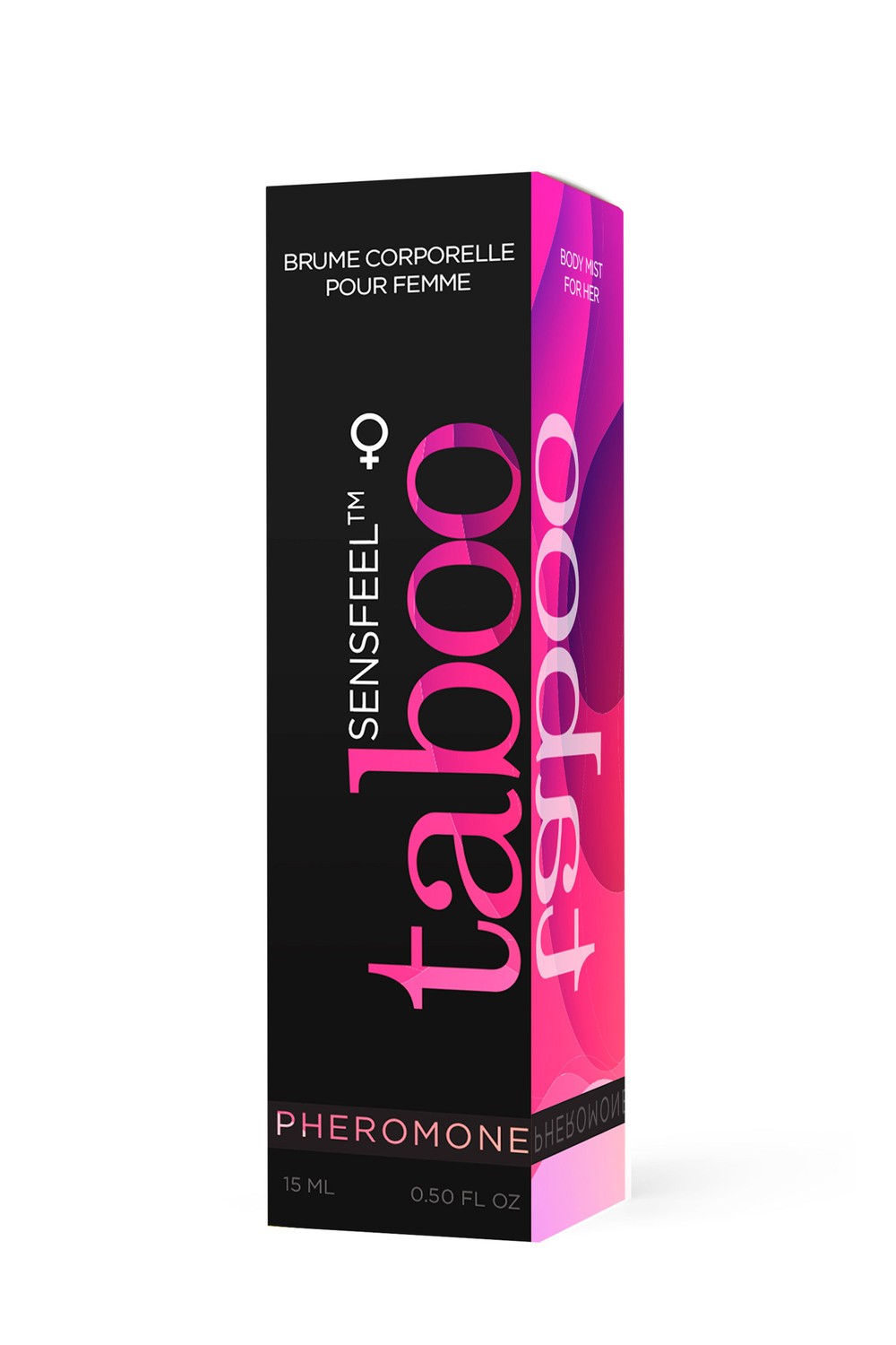 TABOO PHEROMONE FEMME Brume Corporelle aux Phéromones pour Femme 15 ml - RUF — RUF, sélection SENVÉLYA