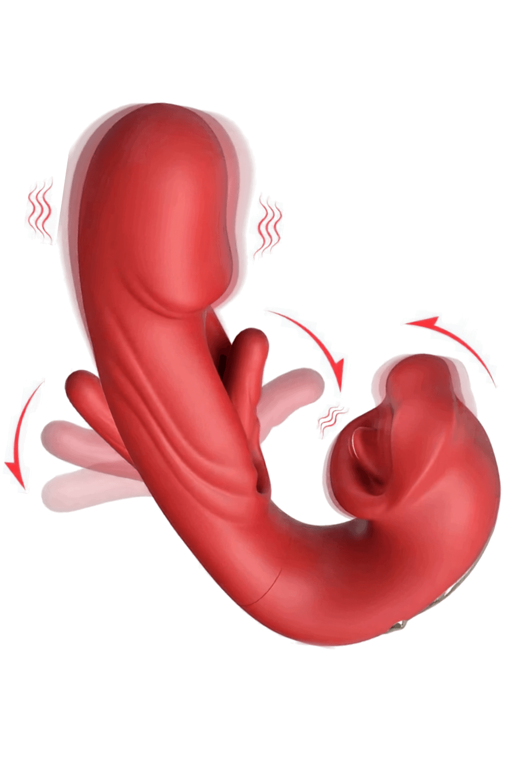 PARADISE — Vibromasseur avec Stimulateur de Clitoris | Coeur Ardent — Coeur Ardent, sélection SENVÉLYA
